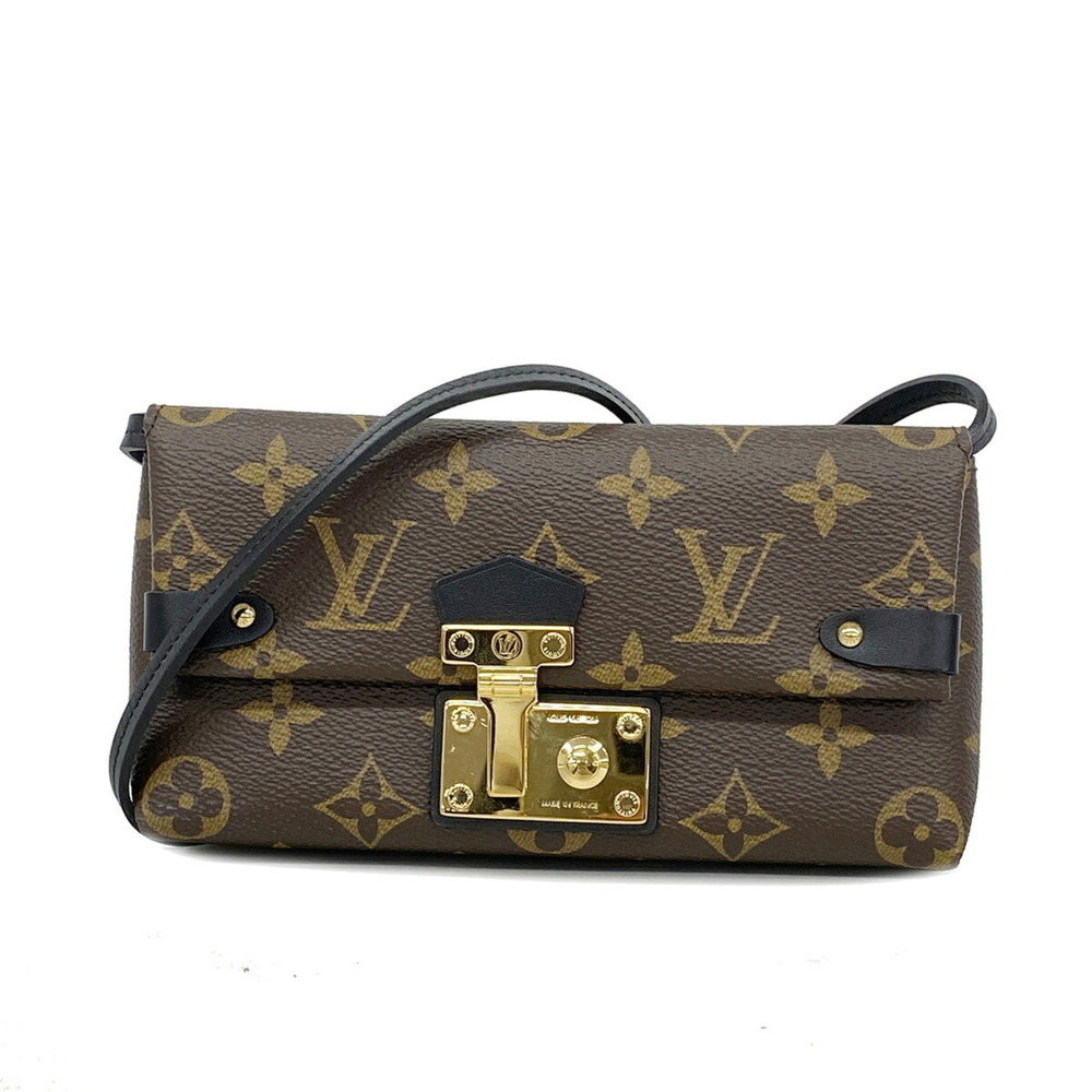 Louis Vuitton Monogram Portefeuille Tobrone Shoulder Bag M61502 Brown Women's